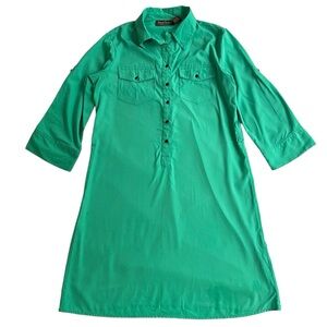 Speed Control New York Jade Green Shirt Dress